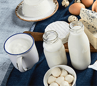 Dairy products.