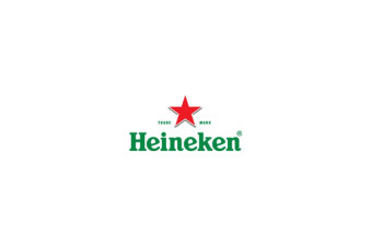 Heineken logo.