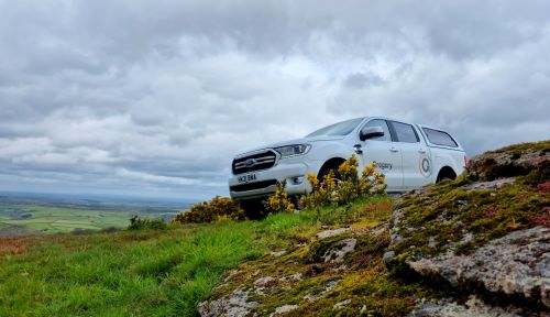 Gregory pick up on moors.