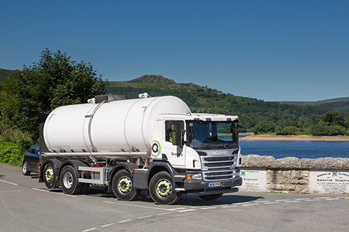 Gregory Scania milk tanker.