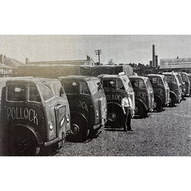 Pollock old fleet in a row.