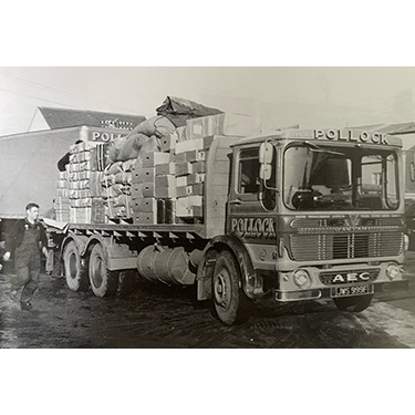 Pollock AEC being loaded in 1968.