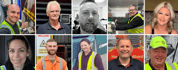 Gregory Group employee montage.