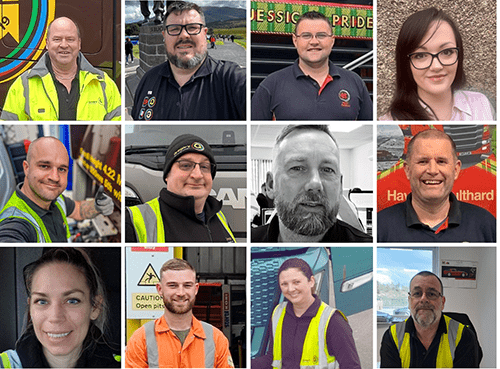 Gregory Group employee montage.