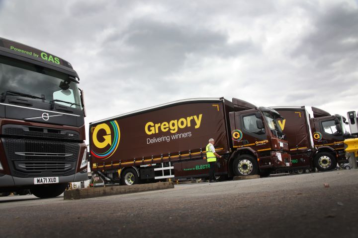 Gregory Group renewable fuel vehicles.