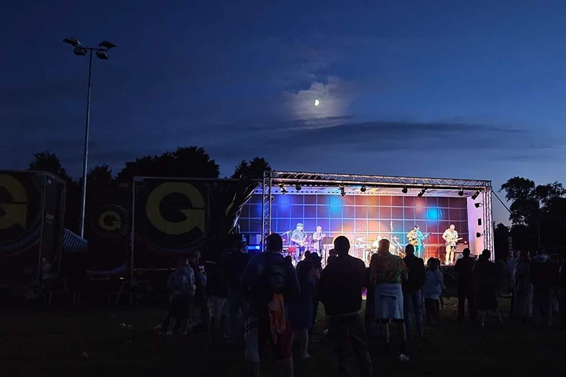 Taw Music Festival on Gregory Group trailer.